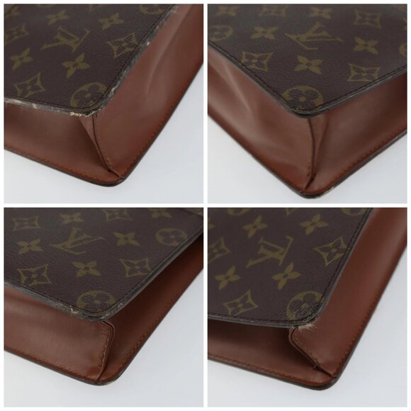 LOUIS VUITTON Monogram Pochette Homme Clutch Bag M51795 LV Auth ep10935 - Picture 14 of 16